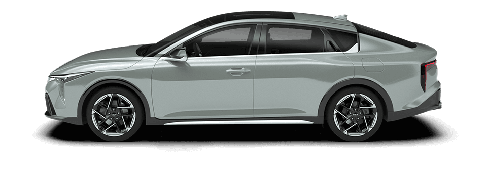 The all-new K4 Sedán GT Line lateral