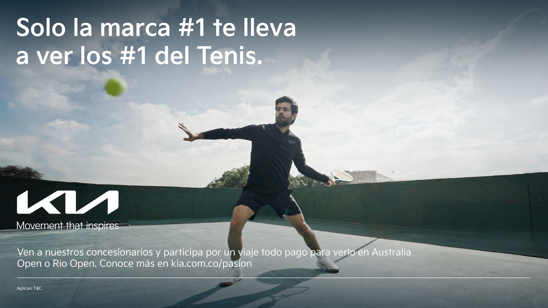 Términos y condiciones Actividad Experiencia Kia Open “Los #1 te llevan a ver a los #1”
