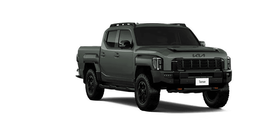 The Kia Tasman Desire lateral