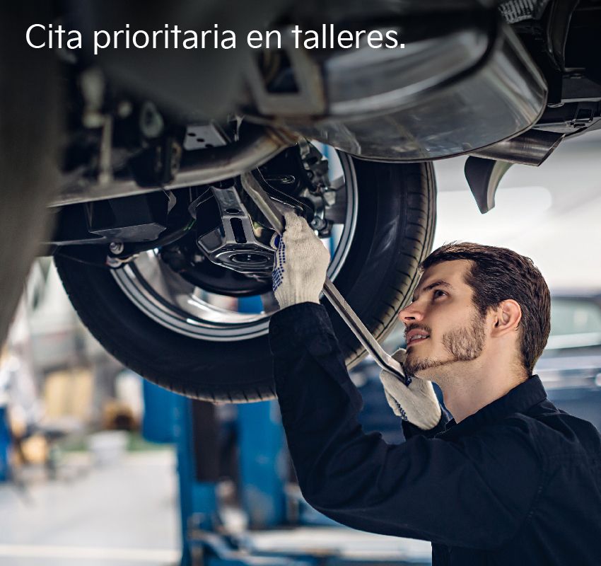 Accede a citas prioritarias en talleres